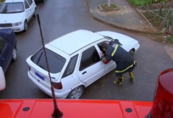 消防车出警视频,火速救援！消防车出警现场震撼瞬间回顾